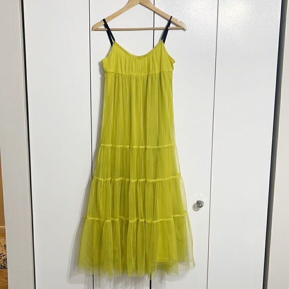Anthropologie Maeve Tulle Maxi Dress Size XSP - Picture 6 of 8